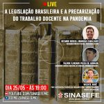 <center>WAGNER ADVOGADOS PARTICIPARÁ DE LIVE SOBRE A PRECARIZAÇÃO DO TRABALHO DOCENTE NA PANDEMIA
